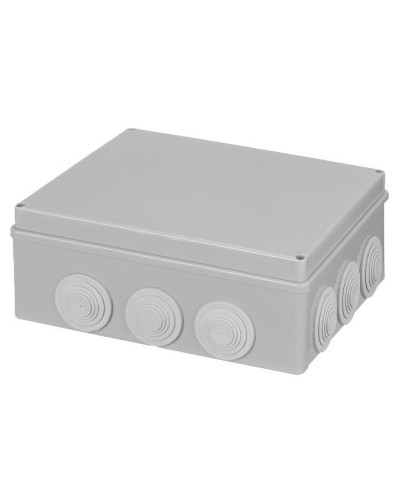 Распаячная коробка ОП 240х190х90мм, крышка, IP55, 12 гермовводов TDM (SQ1401-1143). Распаячная коробка ОП. TDM ЕLECTRIC в Омске