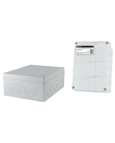 Коробка ОП 240х195х90мм, крышка, IP55, кабельные вводы d28-3шт, d37-2шт (SQ1401-1272). Распаячная коробка. TDM ЕLECTRIC в Омске