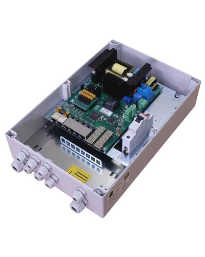 Tfortis PSW-2G6F+. Коммутатор для подключения 6 камер. TFortis в Омске
