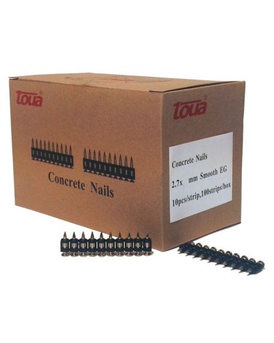 Гвоздь 2.7x30 smooth EG (1000 шт./уп.) (2730smoothEG). Гвозди универсальные. Toua в Омске