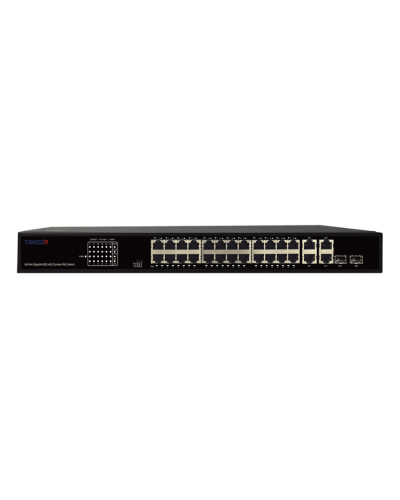 TR-NS14282C-370-24POE. Коммутатор с PoE. Trassir в Омске