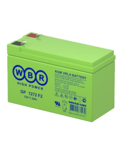 WBR GP1272 F2 (12V28W). Аккумулятор герметичный свинцово-кислотный. WBR в Омске