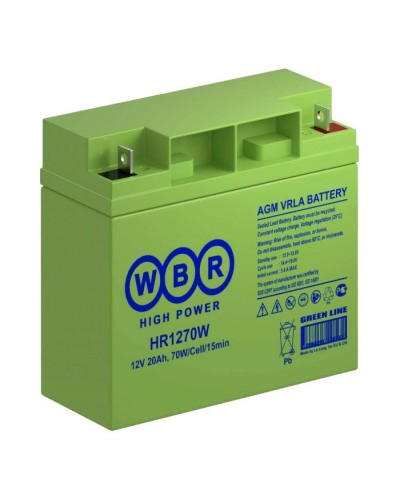WBR HR1270W. Аккумулятор герметичный свинцово-кислотный. WBR в Омске