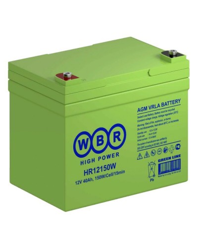 WBR HR12150W. Аккумулятор герметичный свинцово-кислотный. WBR в Омске