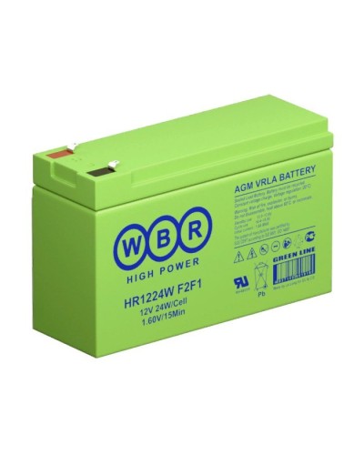WBR HR1224W F2F1. Аккумулятор герметичный свинцово-кислотный. WBR в Омске