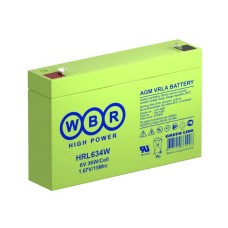 WBR HRL634W. Аккумулятор герметичный свинцово-кислотный. WBR