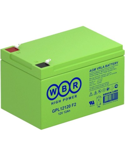 WBR GPL12120 F2. Аккумулятор герметичный свинцово-кислотный. WBR в Омске