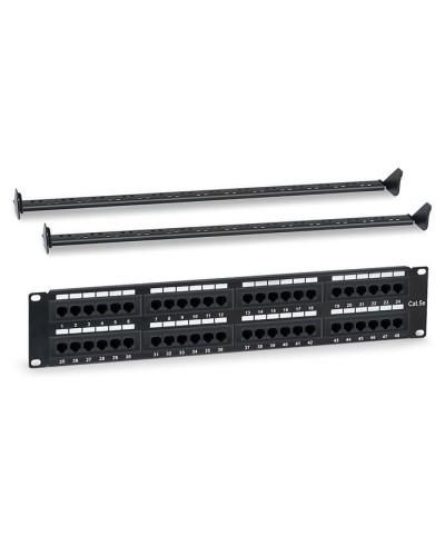 WR-PL-48-C5E-D. Патч-панель 19. WRLine в Омске