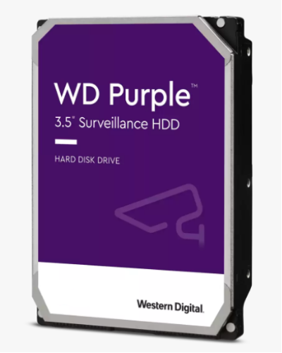 HDD 2000 GB (2 TB) SATA-III Purple (WD22PURZ). Жесткий диск (HDD) для видеонаблюдения. Western Digital в Омске