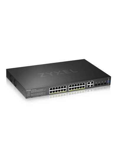 GS2220-28HP-EU0101F. Гибридный L2 коммутатор PoE+. ZYXEL в Омске