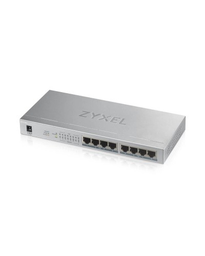 GS1008HP-EU0101F. Коммутатор сетевой PoE неуправляемый. ZYXEL в Омске