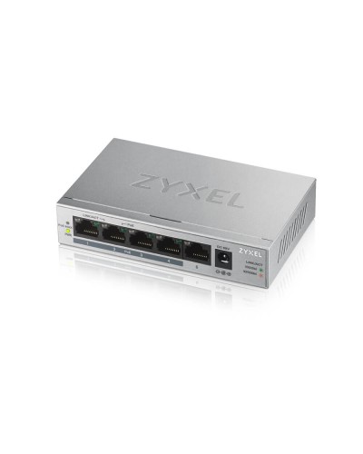 GS1005HP-EU0101F. Коммутатор сетевой PoE неуправляемый. ZYXEL в Омске