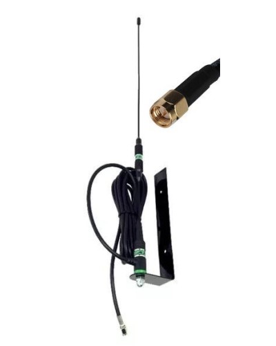 Антей 924 SMA 15м, на кронштейне, 5,5dB. Антенна GSM на кронштейне. Антей-Ко в Омске