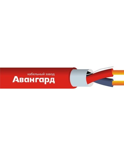 КПКЭВнг(А)-FRLS 1х2х2,5 (Авангард). Кабель для систем ОПС и СОУЭ огнестойкий, с низким дымо и газовыделением. Авангард в Омске