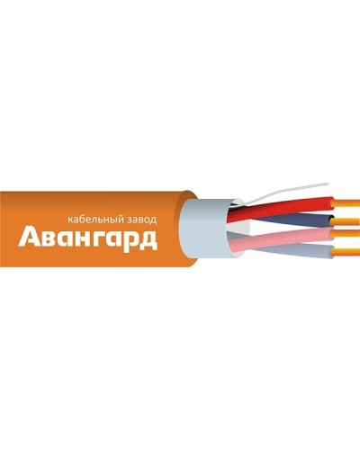 КПСЭнг(А)-FRLS 2х2х0,35 (Авангард). Кабель для систем ОПС и СОУЭ огнестойкий, не поддерживающий горения, экранированный. Авангард в Омске