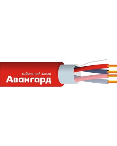 КПСВЭВнг(А)-LS 2х2х1,0 (Авангард). Кабель экранированный для систем пожарной и охранной сигнализации с пониженным дымо и газовыделением. Авангард в Омске