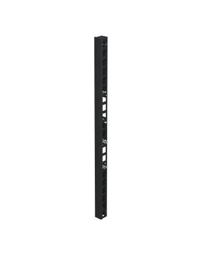 Организатор вертикальный с крышкой 47U, 90мм, для IT-CQE черный (R5VRPC4790B). Организатор вертикальный с крышкой. ДКС в Омске