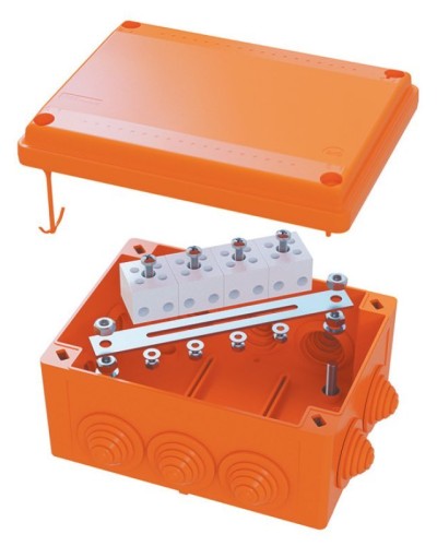 Коробка FS 100х100х50 5P (FSB11510): Коробка ответвительная огнестойкая из термопласта в Омске