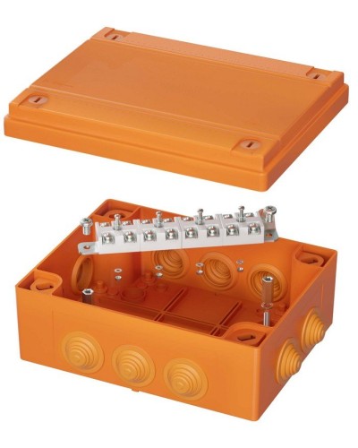 Коробка FS 150х110х70 12P (FSB211204). Коробка ответвительная огнестойкая из термопласта. ДКС в Омске