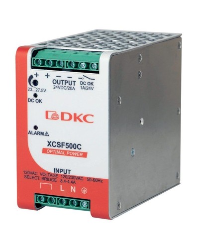 Источник питания однофазный, 500Вт, 10А, 48В (XCSF500D). Источник питания OPTIMAL POWER однофазный, с ORing диодом. ДКС в Омске