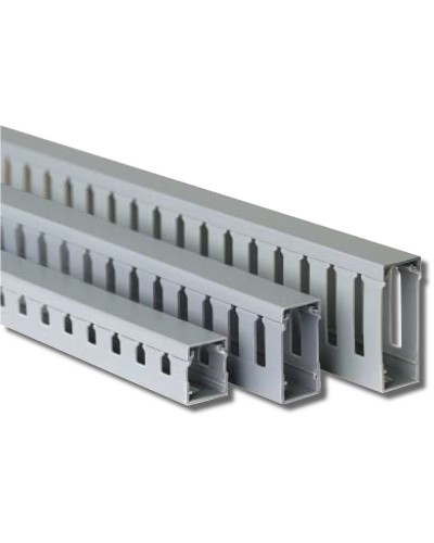 Короб перфорированный, серый RL75 15x40 (00674RL). Короб перфорированный. ДКС в Омске