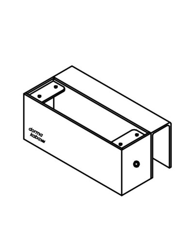 DBA-101 Glass Comfort. Комплект монтажный для цельностеклянной створки, для совместной работы с замком DB100.. dormakaba в Омске