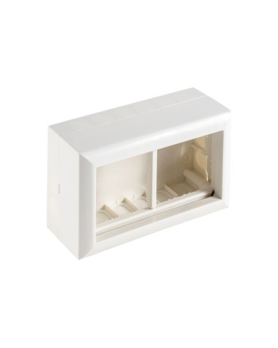 Коробка на 2 модуля для механизмов 45х45мм SM45/4 (72944): Коробка для механизмов в Омске
