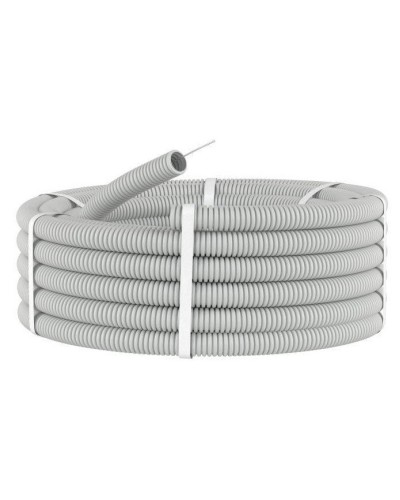 Труба HFFR тяжелая D40, серая (21140HF-GR): Труба гофрированная, с зондом, не распространяющая горение, без галогена в Омске