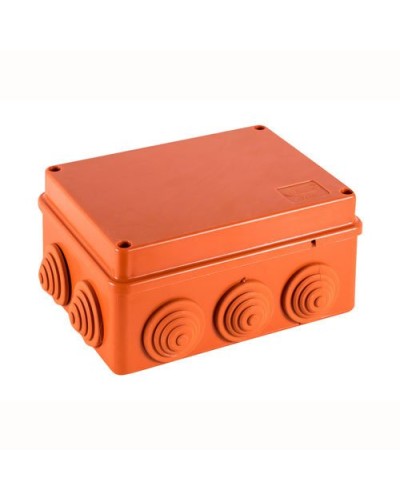 Коробка JBS150 150х110х70, 10 вых., 10P (0,15...2,5мм²) (43089HF). Коробка монтажная, огнестойкая, без галогена. Экопласт в Омске