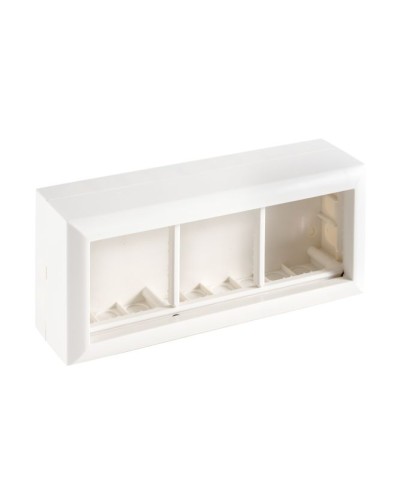 Коробка на 3 модуля для механизмов 45х45мм SM45/6 (72946): Коробка для механизмов в Омске