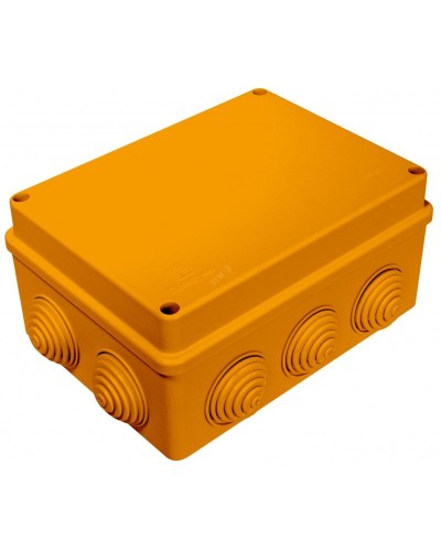 Коробка JBS150 150х110х70, 10 вых., 6P (1,5…6мм²) (43139HF): Коробка монтажная, огнестойкая, без галогена в Омске