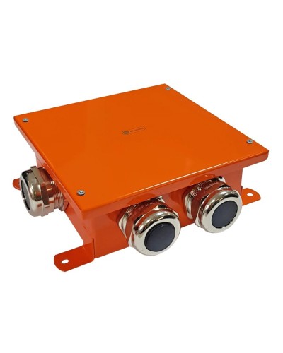 Коробка SMB165 металлическая 164х164х65, 9P (0,15-2,5 мм²) (56059). Коробка, огнестойкая. Экопласт в Омске