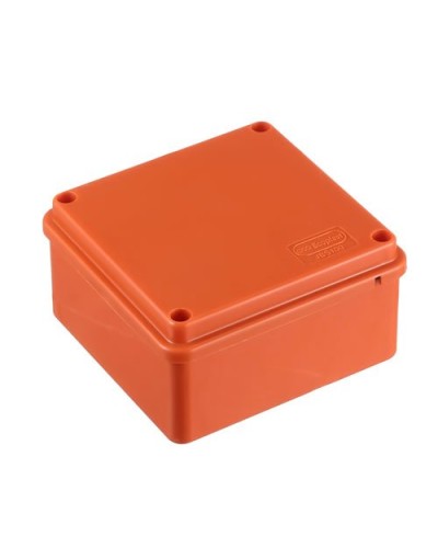 Коробка JBS100 100х100х55, 6 вых., 8P (1,5…10мм²) серая (43377HF). Коробка монтажная, огнестойкая, без галогена. Экопласт в Омске