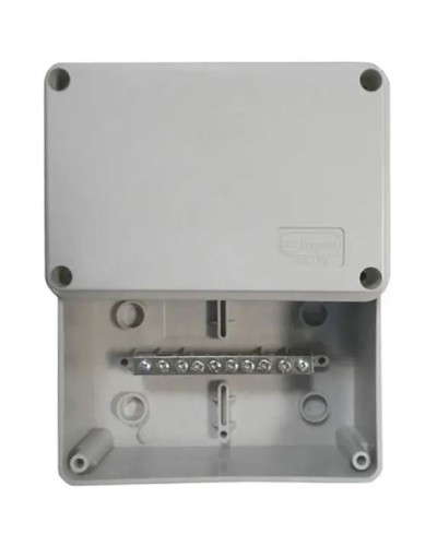 Коробка (КУП) JBS120 120х80х50, 6 вых, IP55 (44008KP). Коробка уравнивания потенциалов (КУП), 6х9мм, 8 зажимов. Экопласт в Омске