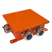 Коробка SMB165 металлическая 164х164х65, 4P (2,5-16 мм²) (56419). Коробка, огнестойкая. Экопласт