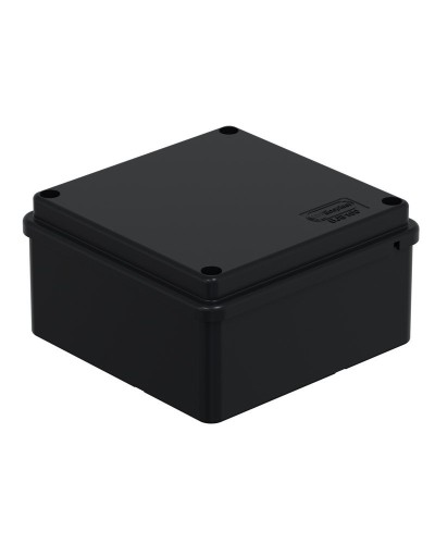 Коробка BJB/JBS100 100х100х55, IP56, черная (44057BL-1). Коробка монтажная. Экопласт в Омске