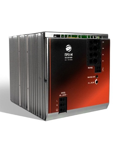 ПРО-М 40A 24V 960W. Источник питания 40А 24В 960Вт AC/DC. Электро-Профи в Омске