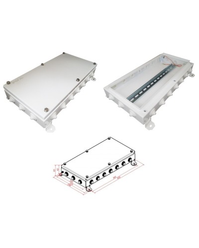 КМ IP55-2040. Коробка монтажная электротехническая. Гефест в Омске