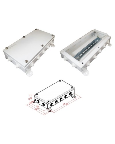 КМ IP55-1530. Коробка монтажная электротехническая. Гефест в Омске