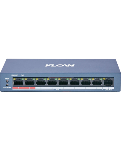 F-SW-EU209POE-V/L. Сетевой PoE коммутатор. i-FLOW в Омске