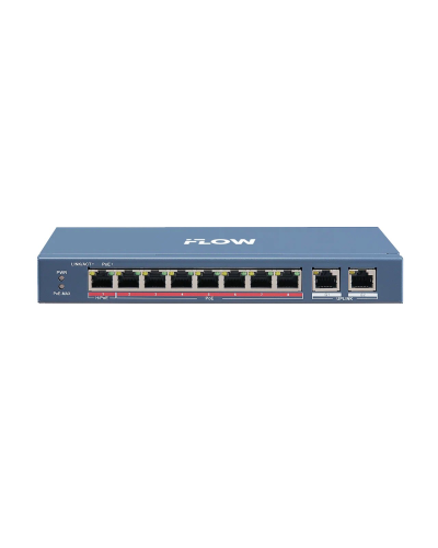 F-SW-EU410HPOE-V. Сетевой PoE коммутатор. i-FLOW в Омске