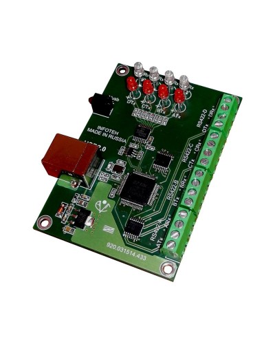 AVT-USB/4RS422. Промышленный преобразователь USB в RS-422. Инфотех в Омске