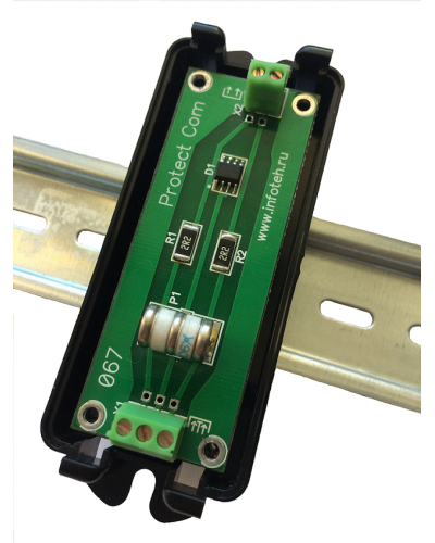 AVT-PTW1800HD. Устройство грозозащиты для AHD/CVI/TVI. Инфотех в Омске