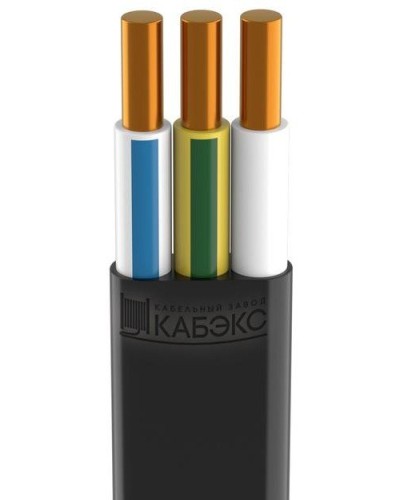 ВВГ-Пнг(А)-LS 3х4 ОК (N PE) 0,66кВ Кабэкс (ТХМ00070641). Кабель силовой, не распространяющий горение, не содержащих галогенов. Кабэкс в Омске