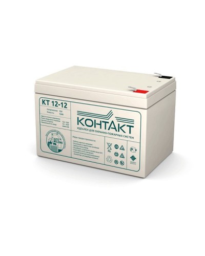 Контакт КТ 12-12. Аккумулятор герметичный свинцово-кислотный. Контакт в Омске