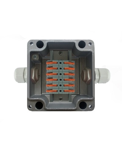 МКС Мороз, 2В, с клеммниками REXANT, IP66/IP68. Коробка коммутационная металлическая. Магнито-Контакт в Омске