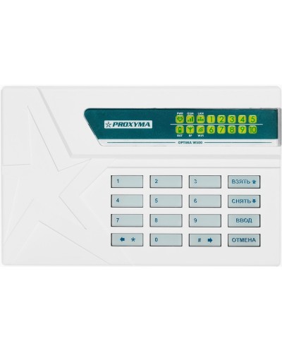 W500RL+ Optima. Объектовый прибор с встроенными GSM, РПП Ладога-РК/Ладога-РК+, и проводными шлейфами. Проксима в Омске