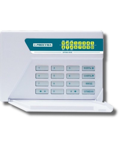 W500BL Optima. Объектовый прибор с встроенными GSM, РПП БРИЗ и Ладога-РК и проводными шлейфами. Проксима в Омске