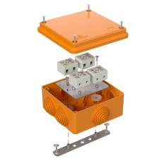 Коробка огнестойкая 100х100х50 (40-0300-FR1.5-8). Коробка огнестойкая для открытой установки. Промрукав