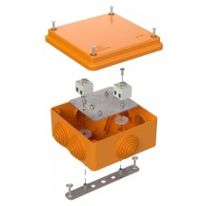 Коробка огнестойкая 100х100х50 (40-0300-FR1.5-4). Коробка огнестойкая для открытой установки. Промрукав